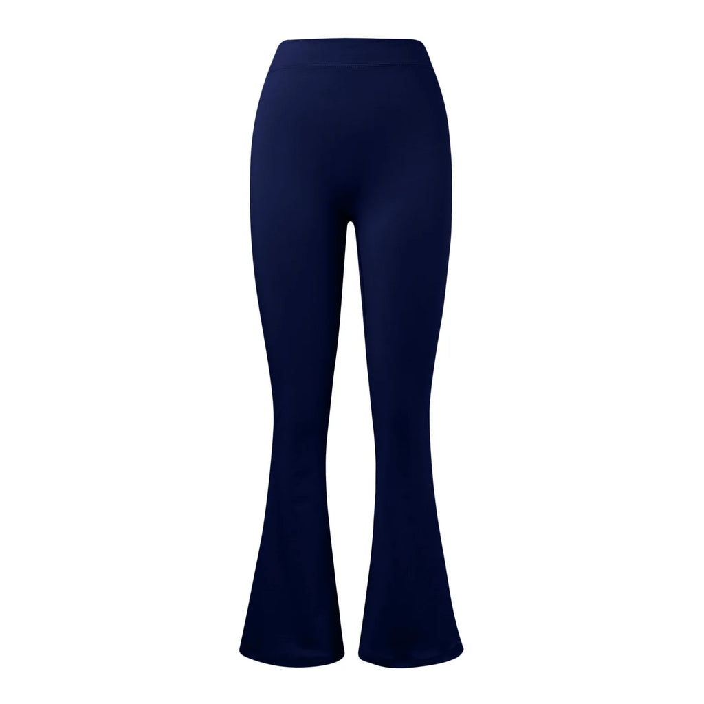 Leggings en microfibre effet seconde peau pour femme, taille haute, push-up, coupe slim, style décontracté.