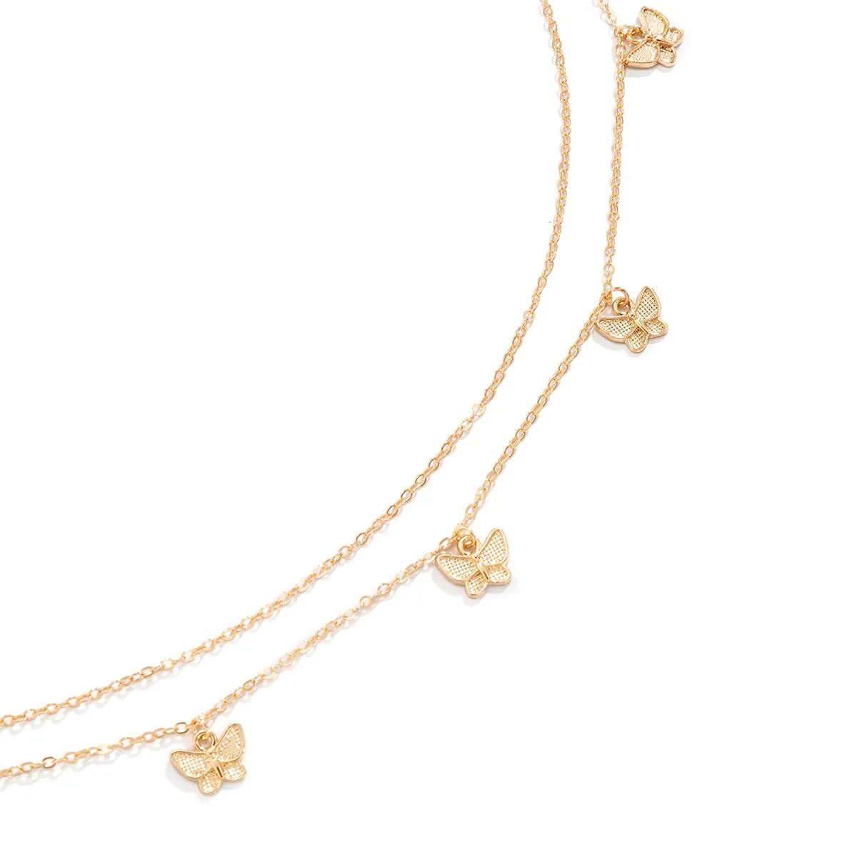 Chaîne de taille papillon rétro et mignonne pour femme.